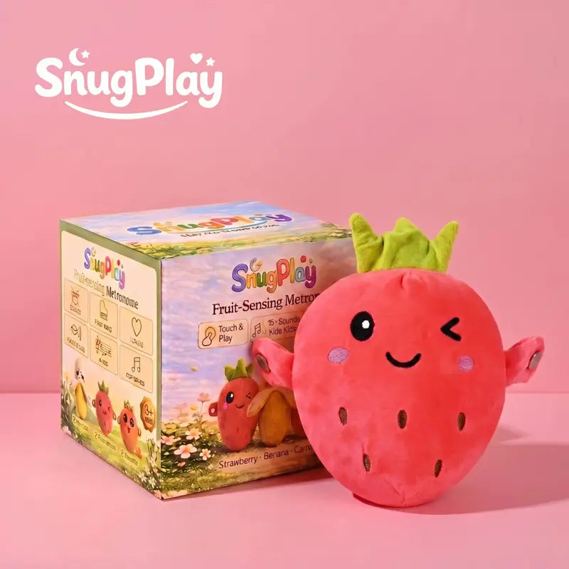 Interactive Musical Sensory Plush Toy – Touch-Activated Sounds for Parent-Child Play