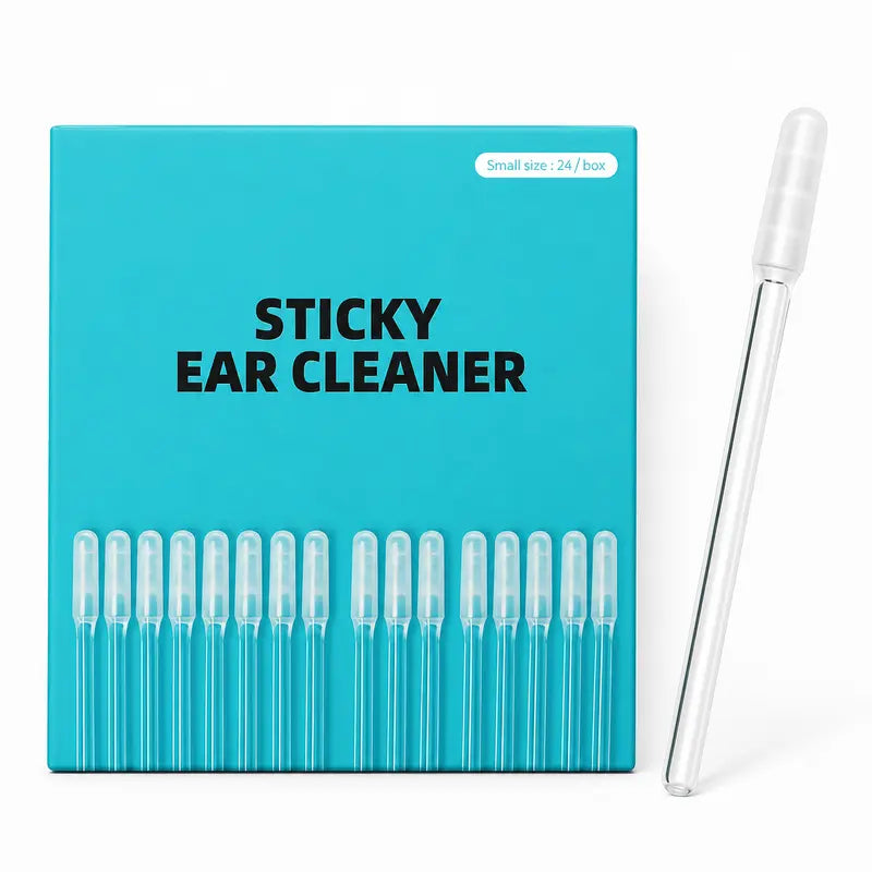 Gently Lift Wax & Debris with Adhesive Precision Swabs