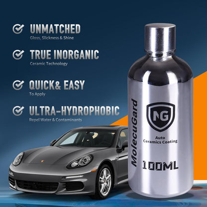 Professional Auto Ceramic Coating for Extreme Hydrophobic Shine