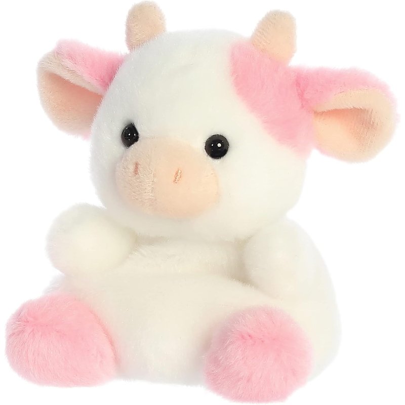 Sweetest Pocket Companion: Huggable Strawberry Cow Plushie