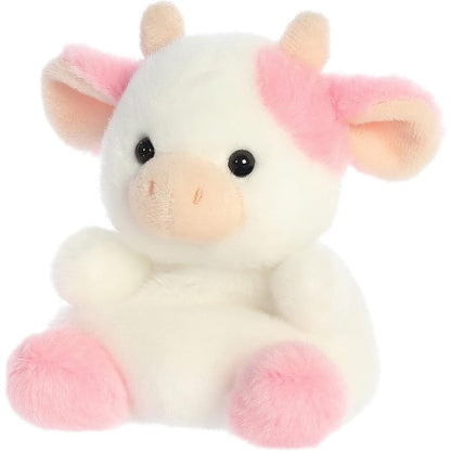 Sweetest Pocket Companion: Huggable Strawberry Cow Plushie
