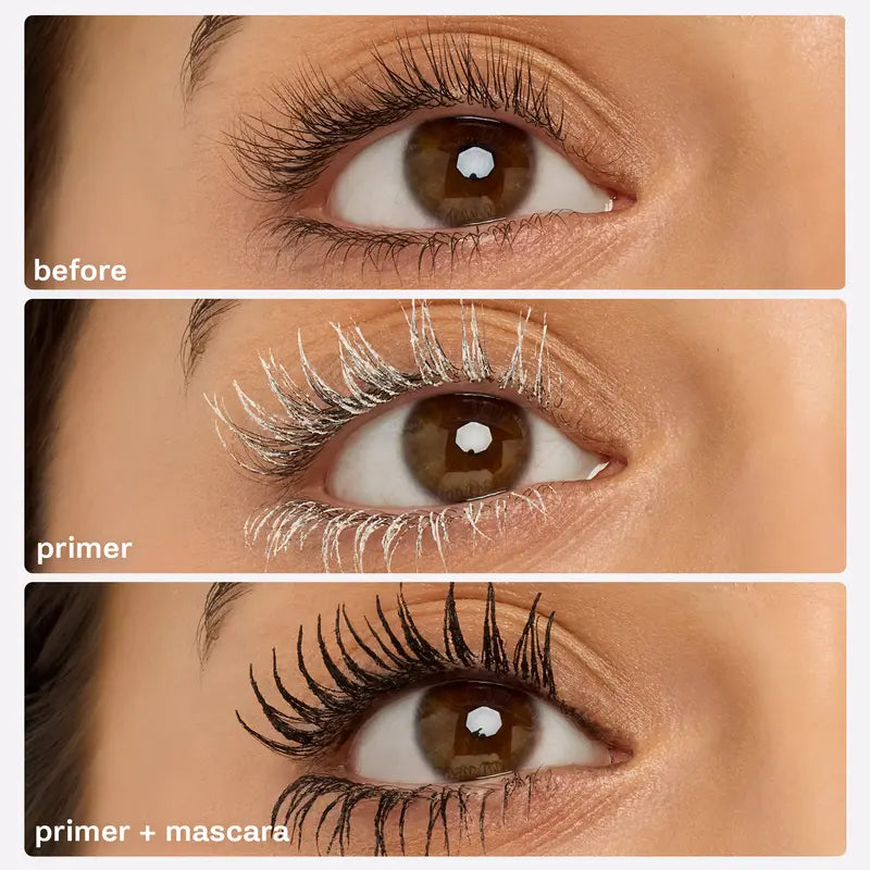 24H Flake-Free Tubing Lash Primer & Mascara Duo for Extreme Length, Lift & Volume