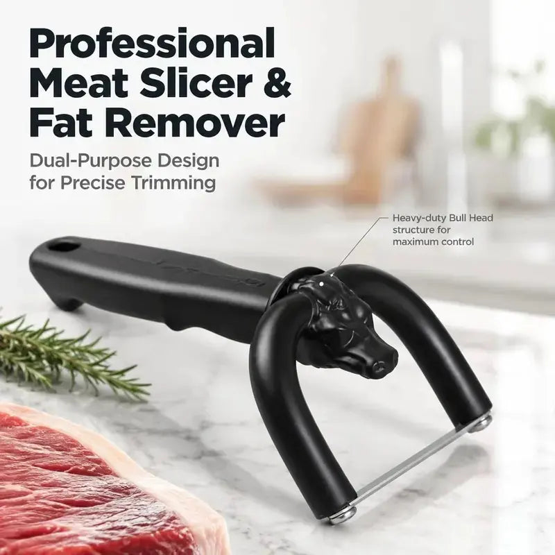 Ultra-Sharp Meat Slicer Peeler for Effortless Paper-Thin Slices