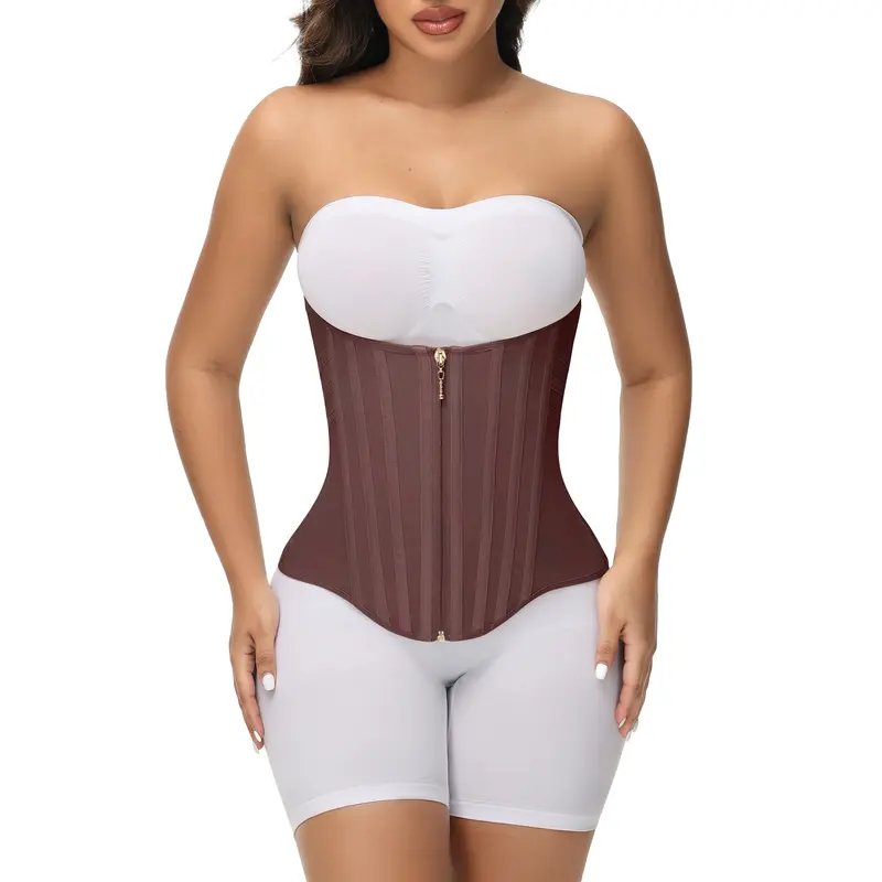 Instant Hourglass Shaping Waist Trainer with Zipper & Hooks
