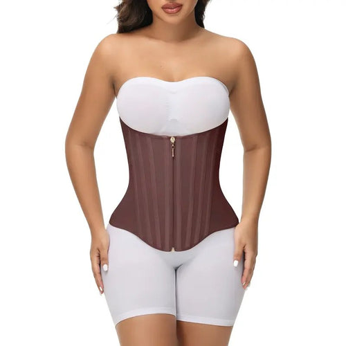 Instant Hourglass Shaping Waist Trainer with Zipper & Hooks