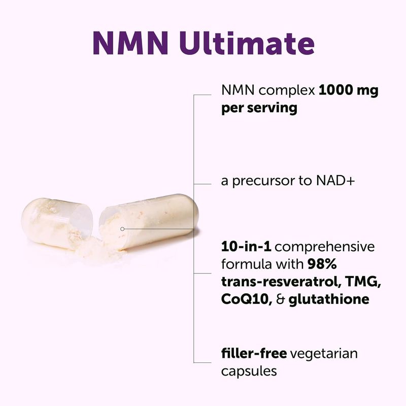 Ultimate 10-in-1 NMN Cellular Energy & Vitality Booster
