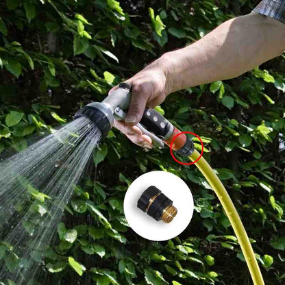 Instant Snap Hose Connectors for Fast & Leak-Free Watering