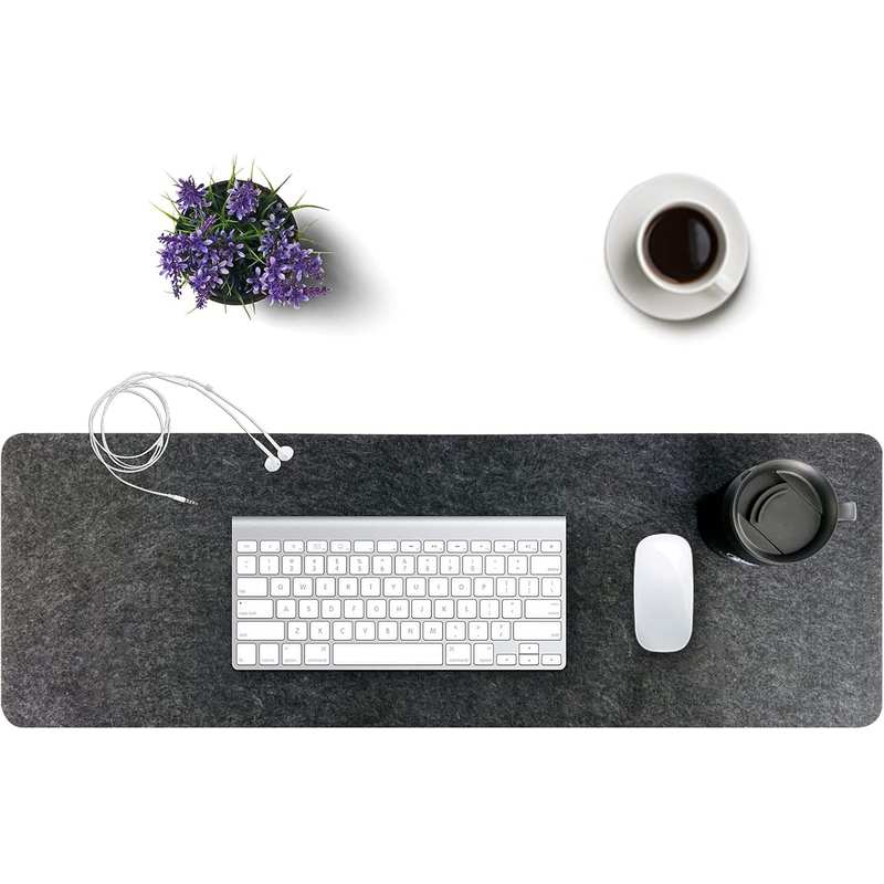 Premium Wool Felt Desk Pad – Ultimate Desk Protection & Smooth Mouse Precision