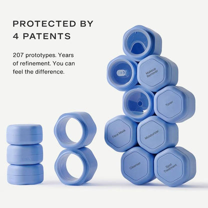 Ultra-Leakproof Magnetic Travel Capsules: Effortless & Space-Saving Packing
