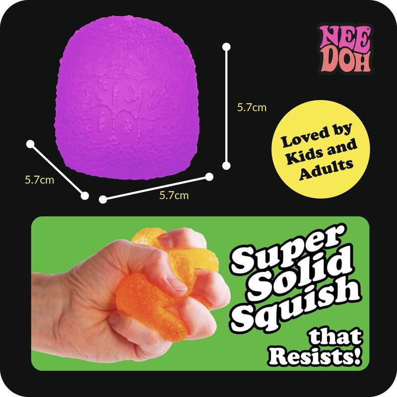 Ultra-Squishy Textured Stress Relief Gumdrop Ball