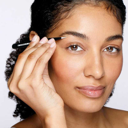 Ultra-Precision Slant Tweezers for Flawless Brow Shaping
