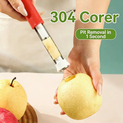 2-in-1 Stainless Steel Apple Corer & Vegetable Peeler