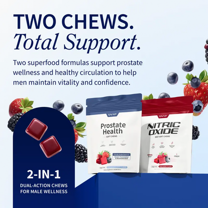 Doctor-Formulated Men’s Health Soft Chews for Bladder, Vitality & Circulation