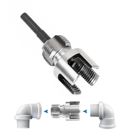 Heavy-Duty Damaged Pipe Thread Extractor & Broken Screw Removal Tool