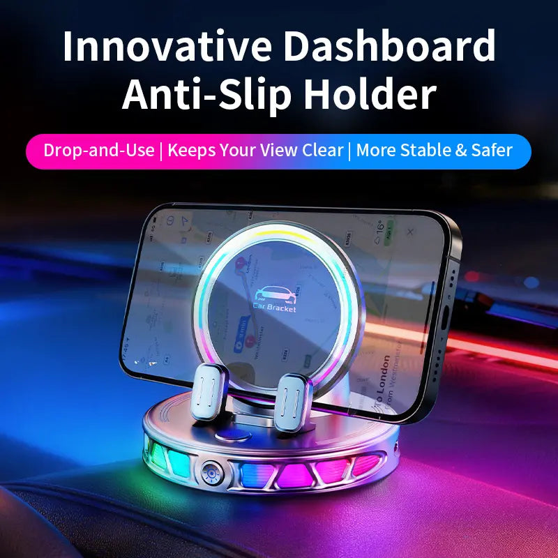 Fast Wireless Charging 360° Rotating Car Mount