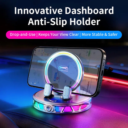 Fast Wireless Charging 360° Rotating Car Mount