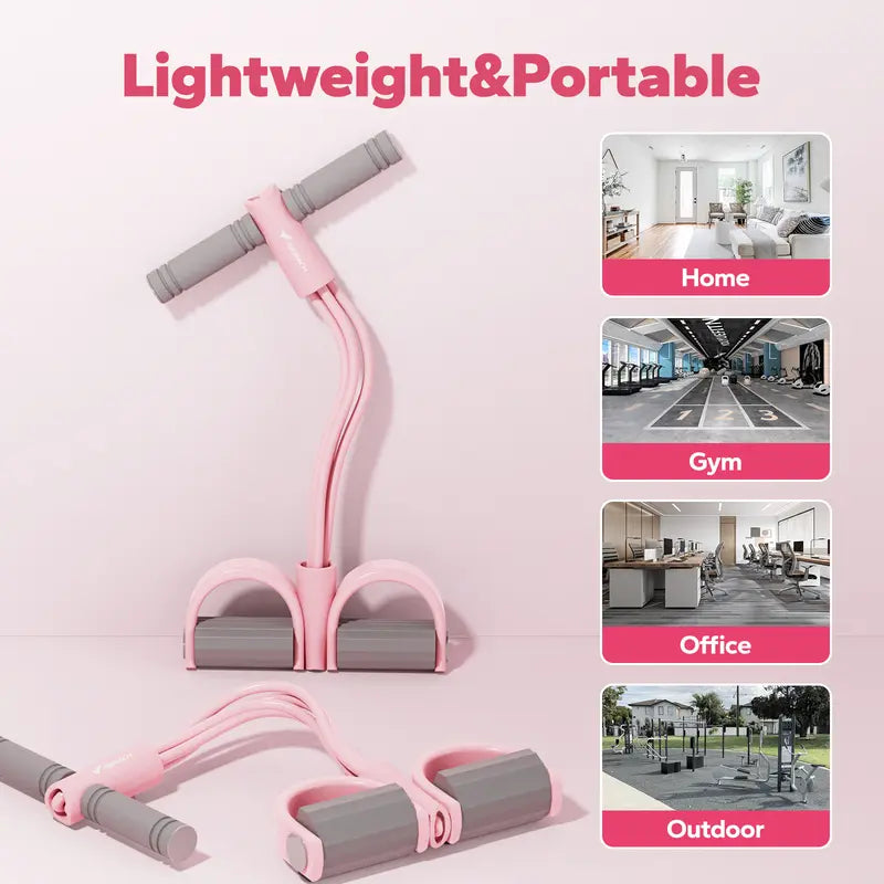 Full-Body Home Fitness Pedal Resistance Band