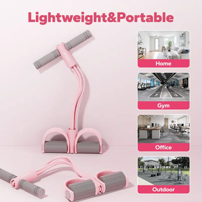 Full-Body Home Fitness Pedal Resistance Band
