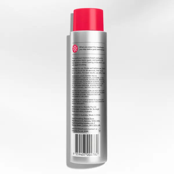 Instant Stain Whitening Mouthwash for Brighter Teeth & Fresh Breath