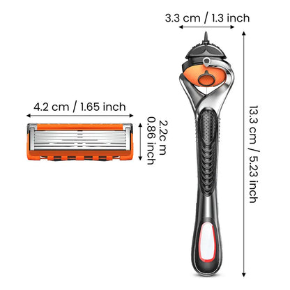 Ultra-Smooth 6-Layer Razor Kit