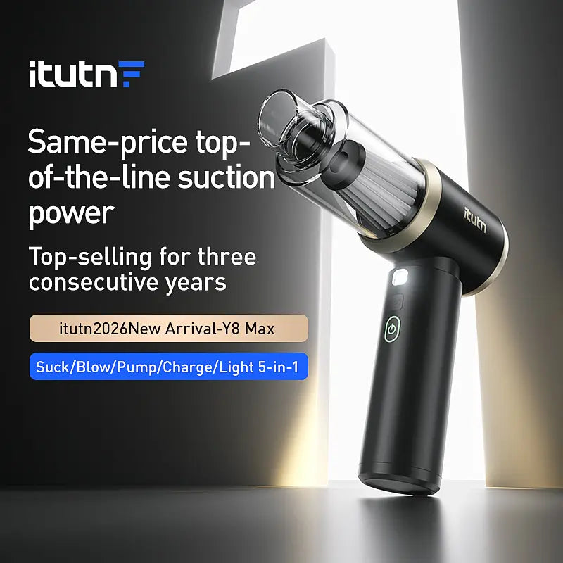 Ultra-Powerful 3-in-1 Cordless Air Duster & Handheld Vacuum Cleaner