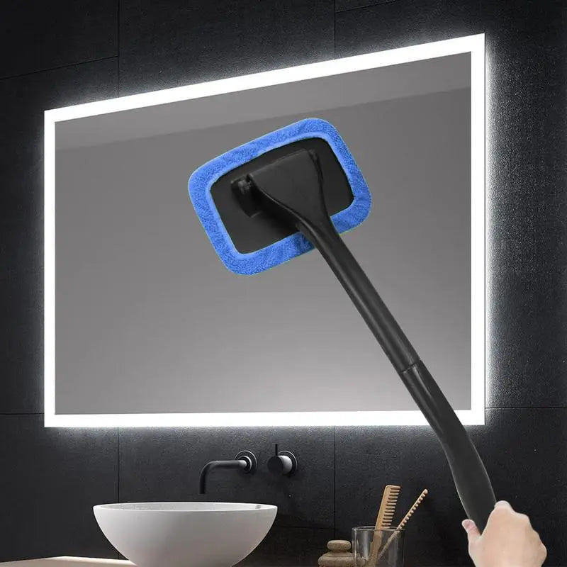 Effortless Reach, Flawless Clean: The Ultimate Long-Handle Microfiber Cleaning System