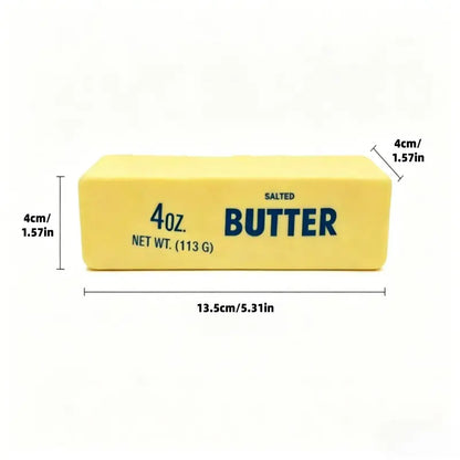 Ultra-Realistic Butter Squishy Toy: The Slow-Rising Stress Buster