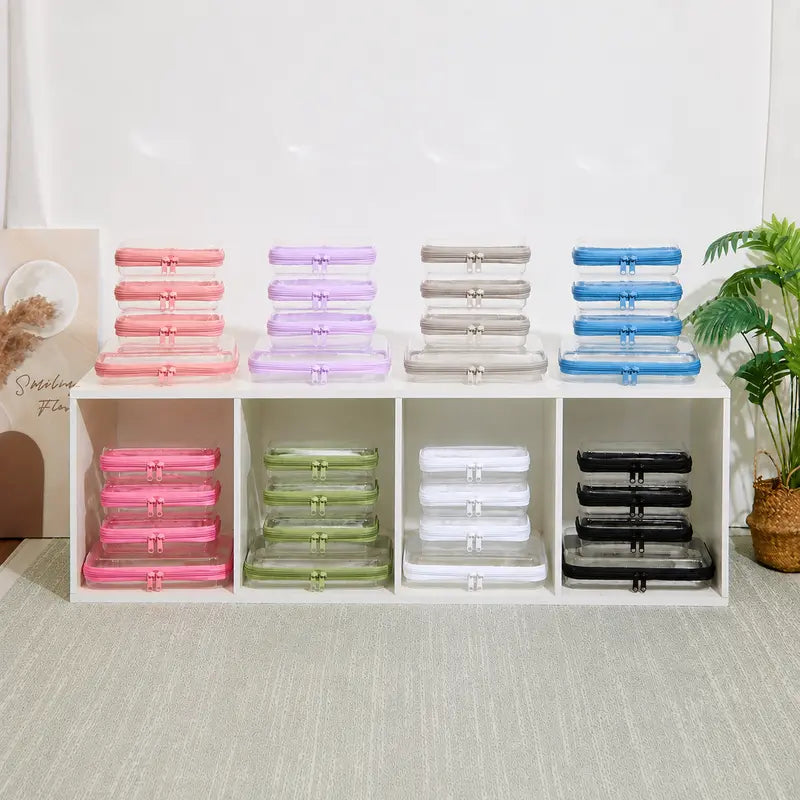 Clear Travel Packing Cubes: Breeze Through TSA Airport Security in Seconds
