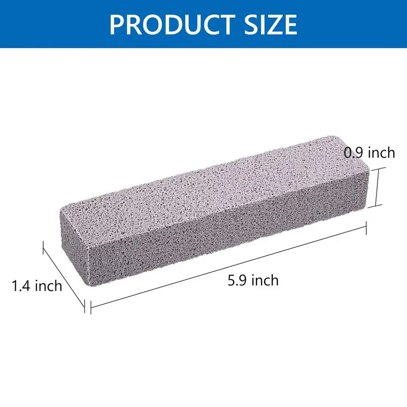 Heavy-Duty Pumice Cleaning Bricks for Tough Stain & Rust Removal