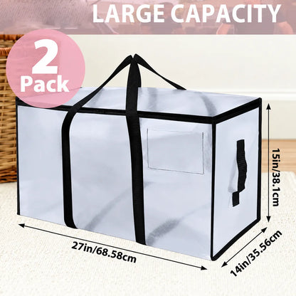 Heavy-Duty Waterproof Moving & Storage Totes