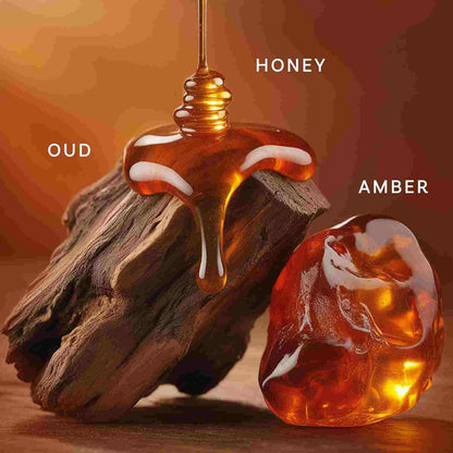 Long-Lasting Honey Oud Eau De Parfum – Sweet Warm Luxury Fragrance