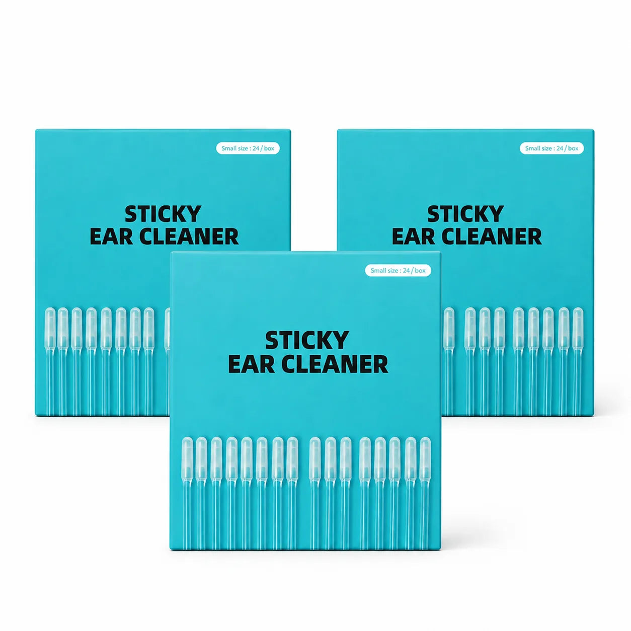 Gently Lift Wax & Debris with Adhesive Precision Swabs