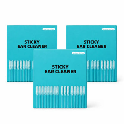Gently Lift Wax & Debris with Adhesive Precision Swabs