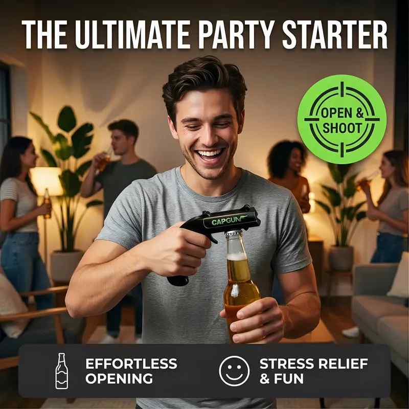 Pop, Lock & Launch Your Bottle Caps Effortlessly
