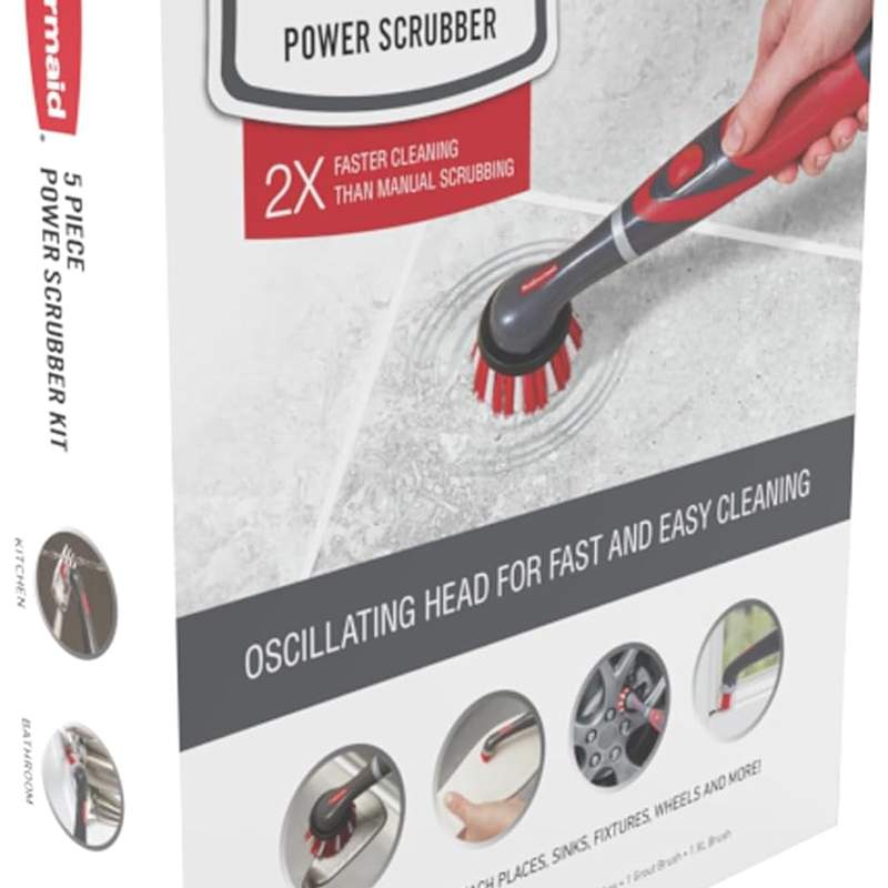 Power Scrub Through Stubborn Grime Effortlessly