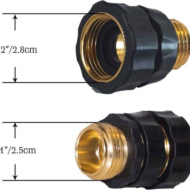 Instant Snap Hose Connectors for Fast & Leak-Free Watering
