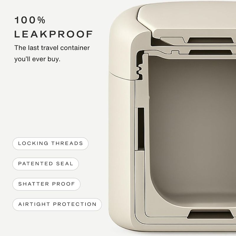 Ultra-Leakproof Magnetic Travel Capsules: Effortless & Space-Saving Packing