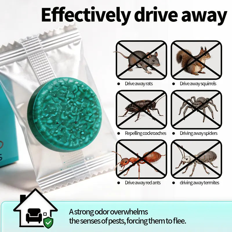 Peppermint Oil Rodent Repellent Balls for Instant Mouse Defense