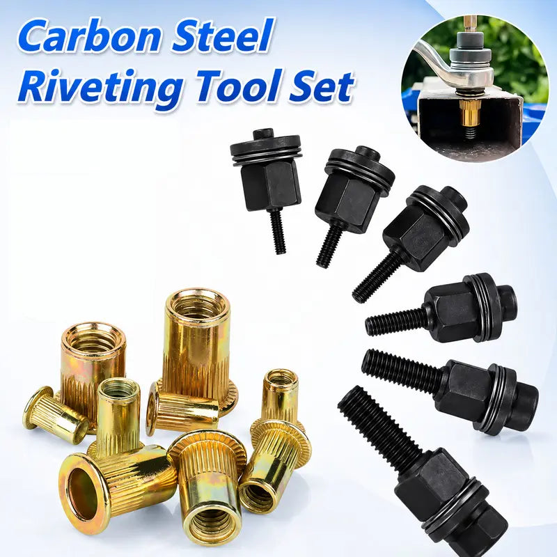 Effortless Power Rivet Nut Drill Adapter Set