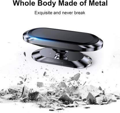 Ultra-Strong Magnetic Car Phone Mount for Dashboard & Smooth Surfaces