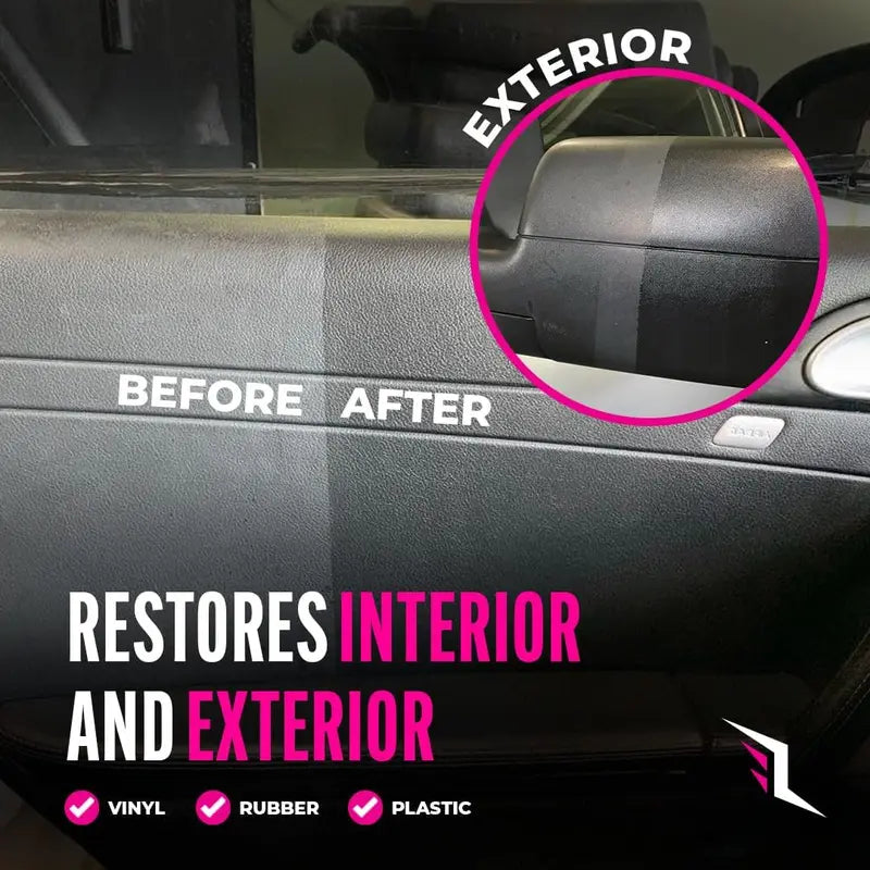 Ultimate Plastic & Tire Restorer — Bring the Showroom Shine Back!