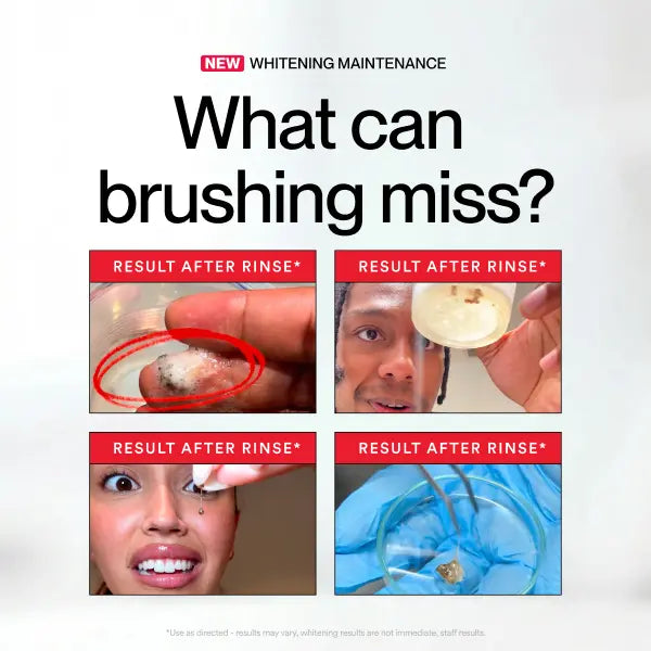Instant Stain Whitening Mouthwash for Brighter Teeth & Fresh Breath