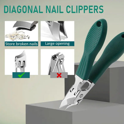 Precision Angled Clipper Kit for Thick & Ingrown Toenails