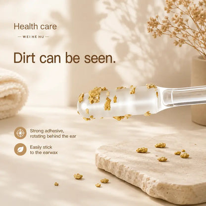 Gently Lift Wax & Debris with Adhesive Precision Swabs