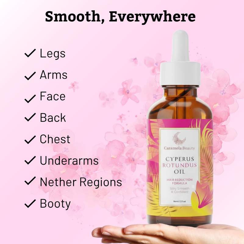 Natural Hair Growth Inhibitor Oil for Silky Smooth Skin