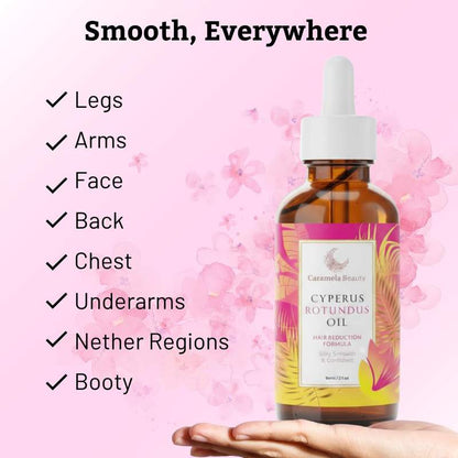 Natural Hair Growth Inhibitor Oil for Silky Smooth Skin