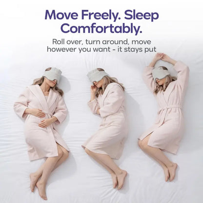 Weighted Sleep Eye Mask for Deep Pressure Relaxation & 99% Blackout