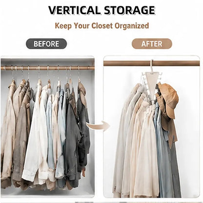 360° Rotating Closet Hanger Organizer – Instant 80% Space Saving for Bras, Belts & Tank Tops