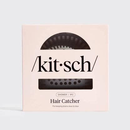 No-Slip Shower Drain Hair Catcher with Rapid-Flow Anti-Clog Design