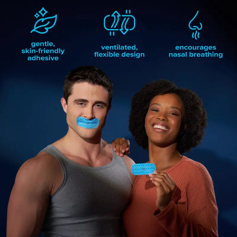 Sleep Deeper & Breathe Better with Gentle Nasal Breathing Tape